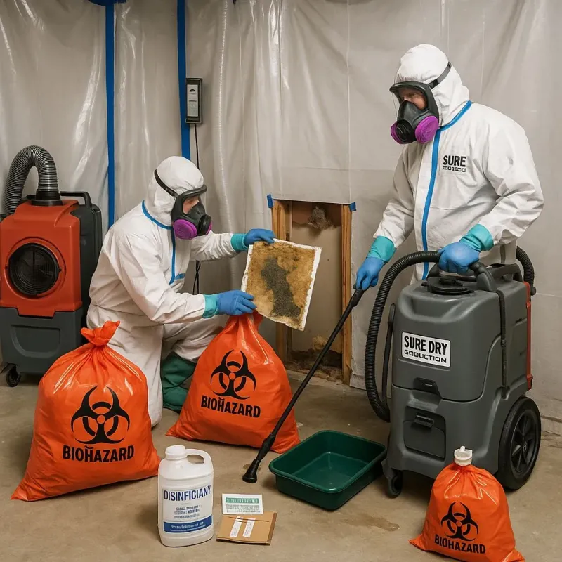 Contaminated Water Handling Protocols process in Loch Lomond, VA
